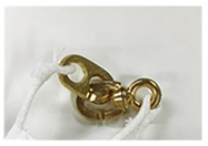 旗を取り付ける金具